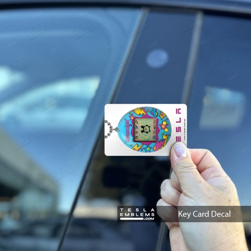 Tamagotchi Keycard Decal