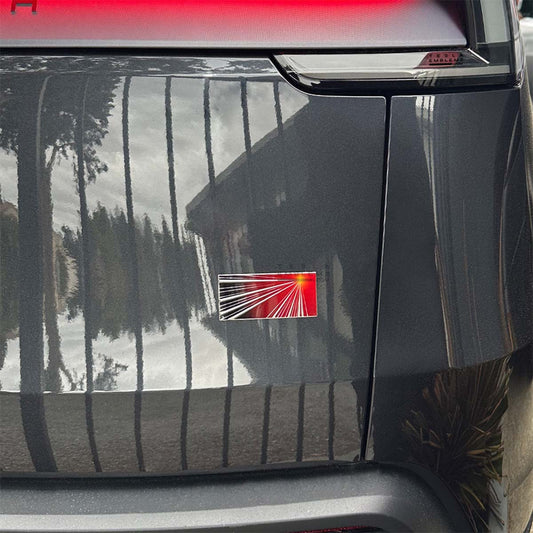 Launch Performance Mode Badge - Metal Emblem Tesla 3/Y/S/X Cybertruck "Juniper"