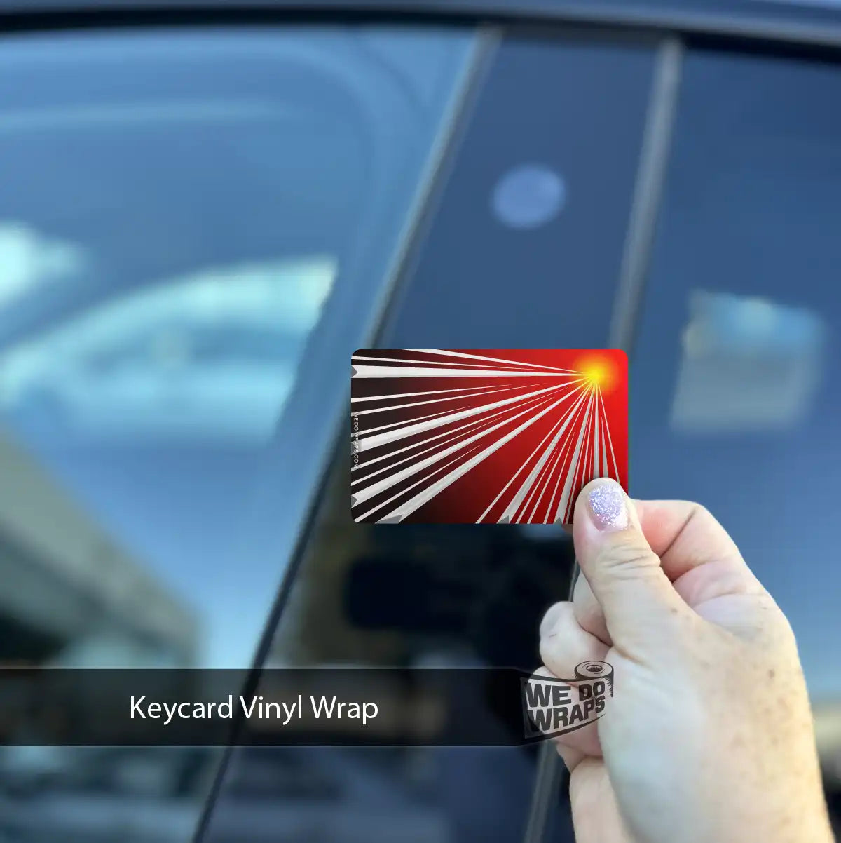 Tesla Launch Performance Mode Keycard Decal