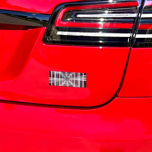 Plaid Performance Badge - Metal Emblem Tesla Model 3/Y/S/X Cybertruck