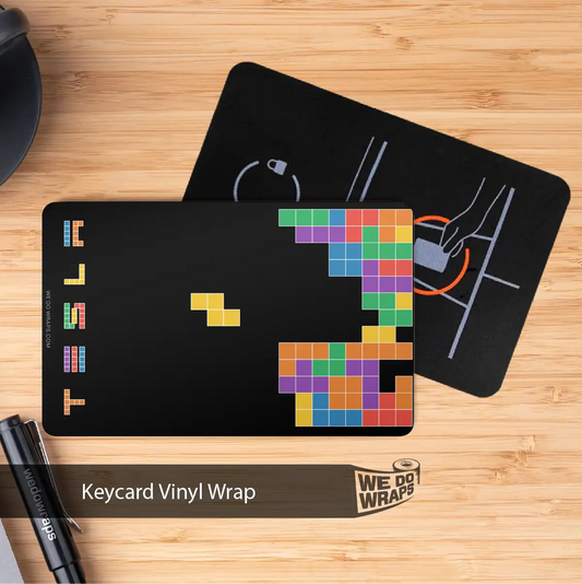 Tetris Tesla Keycard Decal