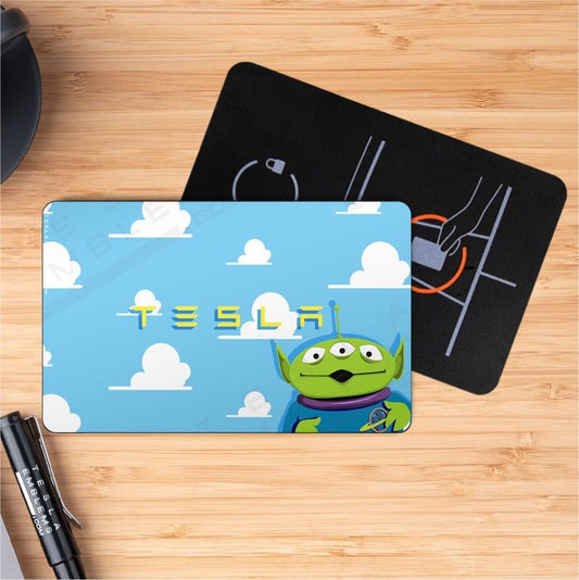 Toy Story Aliens Tesla Keycard Decal