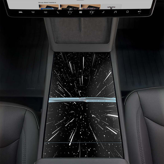 Warp Drive | Tesla Center Console Wrap Kit | MY 2026
