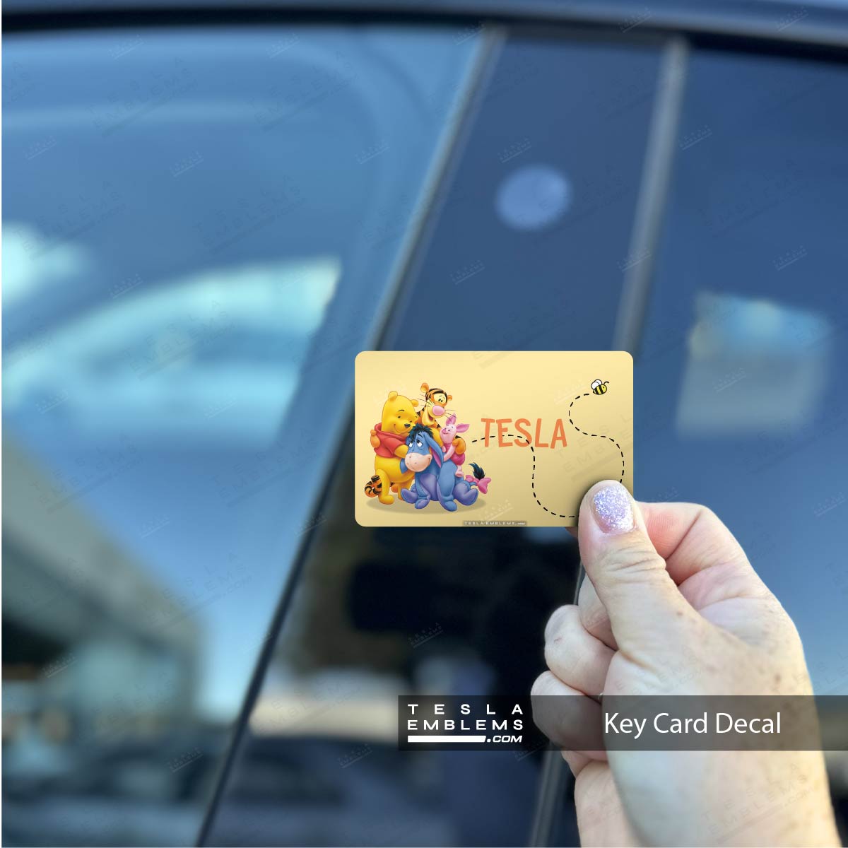 Winnie the Pooh NFC Keycard Decal