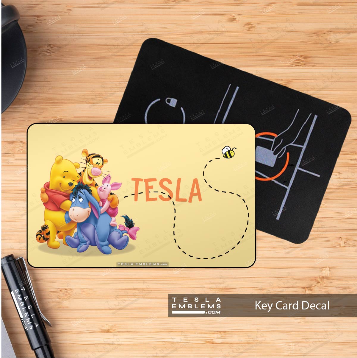 Winnie the Pooh NFC Keycard Decal