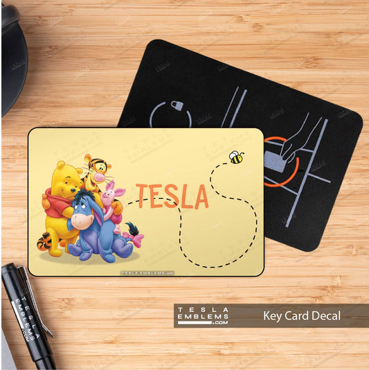 Winnie the Pooh NFC Keycard Decal