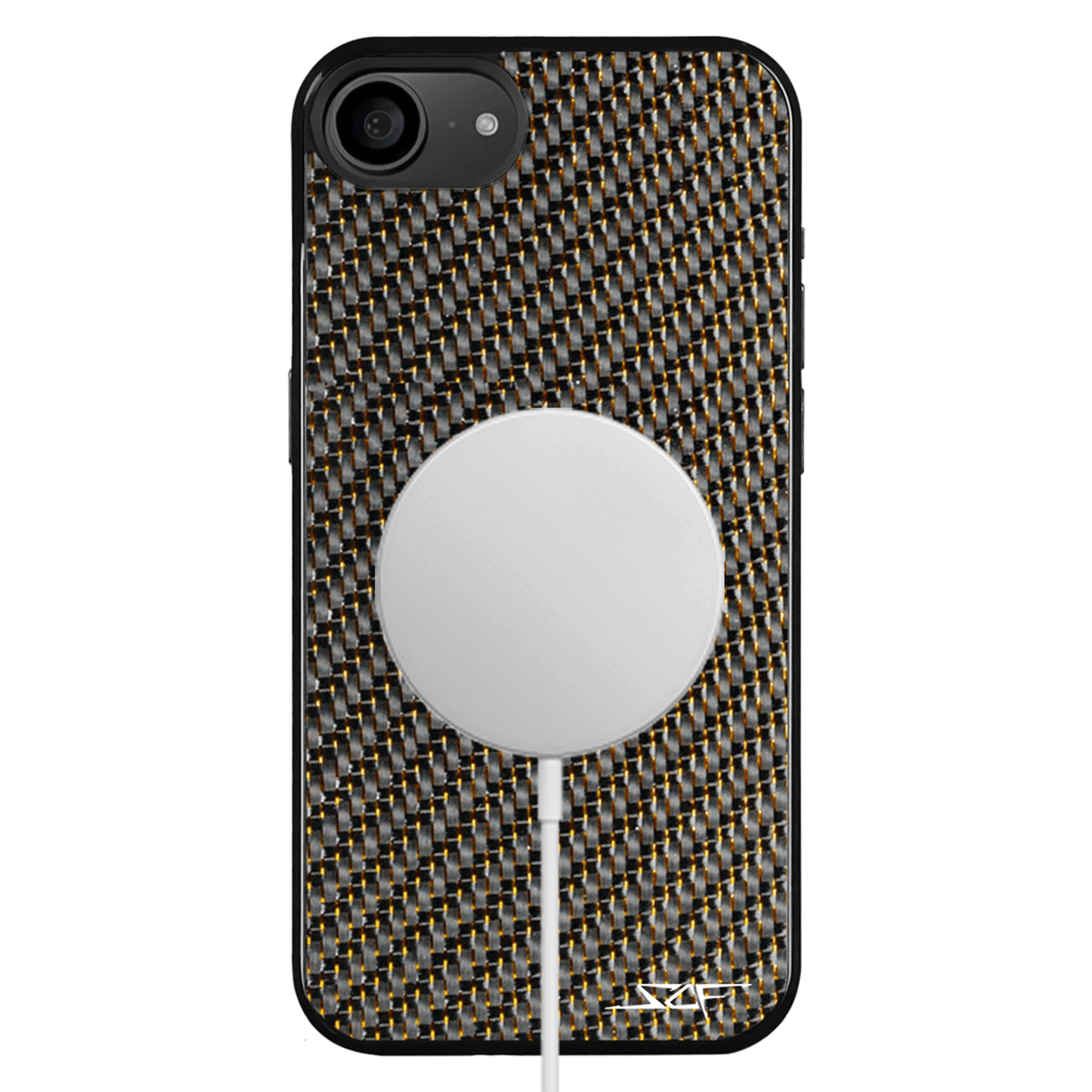 iPhone | Gold Lace Real Carbon Fiber Phone Case | CLASSIC Series
