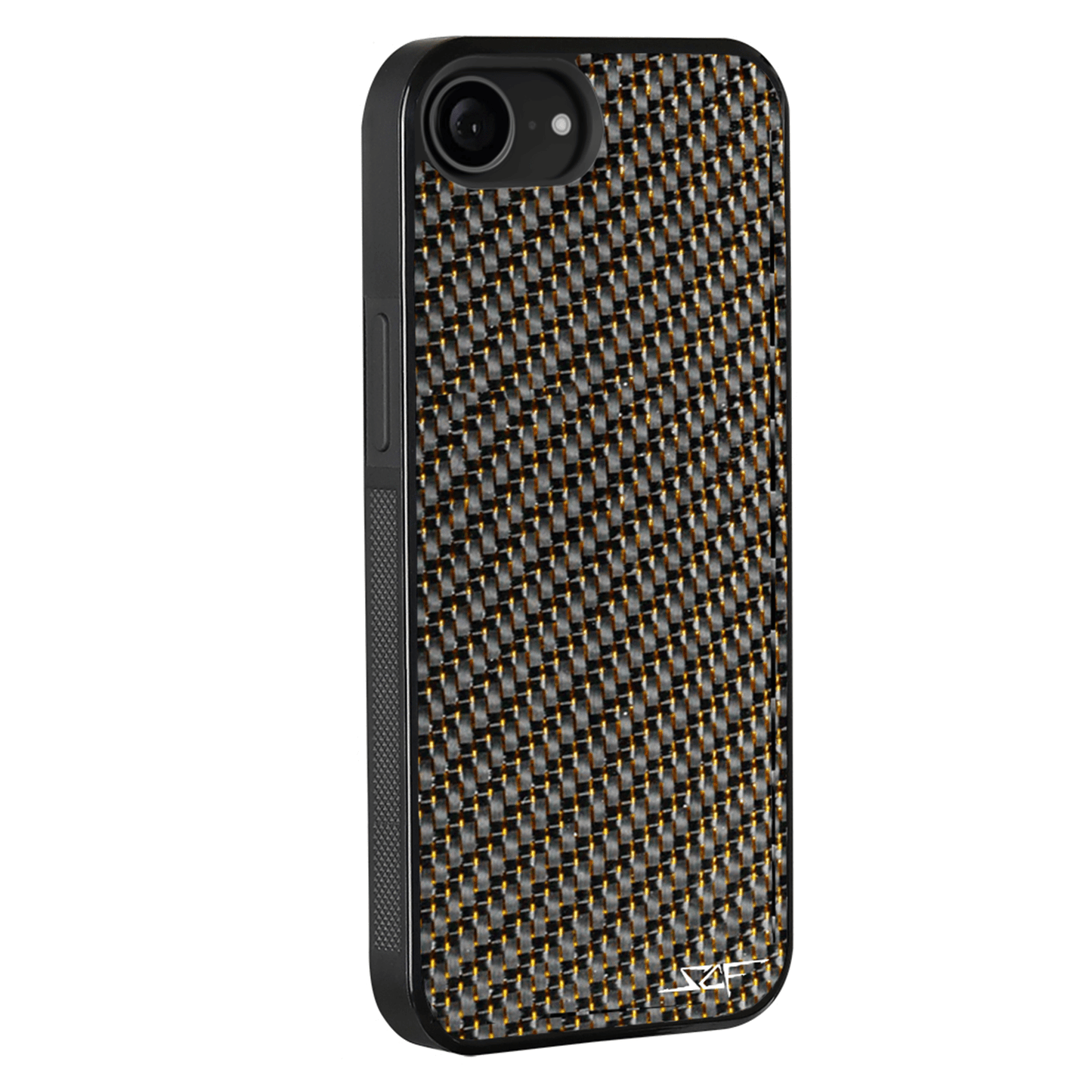 iPhone | Gold Lace Real Carbon Fiber Phone Case | CLASSIC Series
